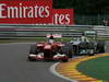GP BELGIO, 25.08.2013-  Gara, Fernando Alonso (ESP) Ferrari F138 davanti a Lewis Hamilton (GBR) Mercedes AMG F1 W04 