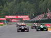 GP BELGIO, 25.08.2013-  Gara, Jean-Eric Vergne (FRA) Scuderia Toro Rosso STR8 e Charles Pic (FRA) Caterham F1 Team CT03 