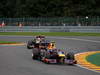 GP BELGIO, 25.08.2013-  Gara, Mark Webber (AUS) Red Bull Racing RB9 