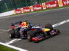 GP BELGIO, 25.08.2013-  Gara, Sebastian Vettel (GER) Red Bull Racing RB9 vincitore