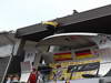 GP BELGIO, 25.08.2013-  Gara, Greenpeace make a protest against race title sponsors Shell at the podium