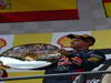 GP BELGIO, 25.08.2013-  Gara, Sebastian Vettel (GER) Red Bull Racing RB9 vincitore 