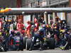 GP BELGIO, 25.08.2013-  Gara, Pit stop, Mark Webber (AUS) Red Bull Racing RB9 