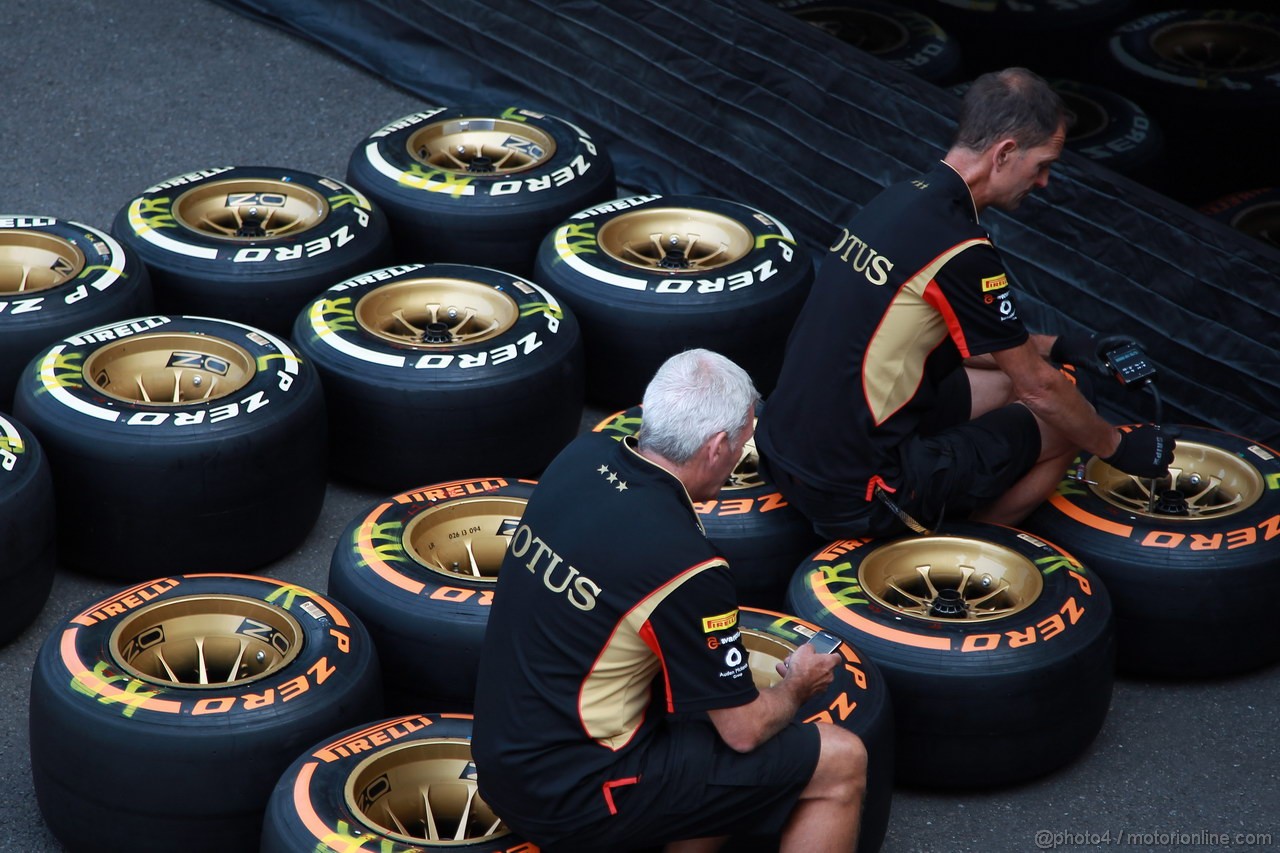 GP BELGIO, 22.08.2013- Pirelli Tyres e OZ Wheels 