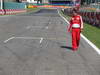 GP BELGIO, 22.08.2013- Hirohide Hamashima (JPN), Ferrari has a look at the groves on the grid.