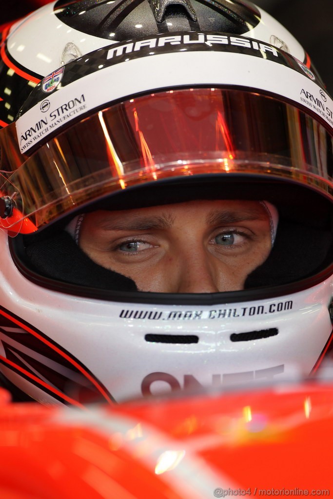 GP BELGIO, 24.08.2013- Prove Libere 3, Max Chilton (GBR), Marussia F1 Team MR02 