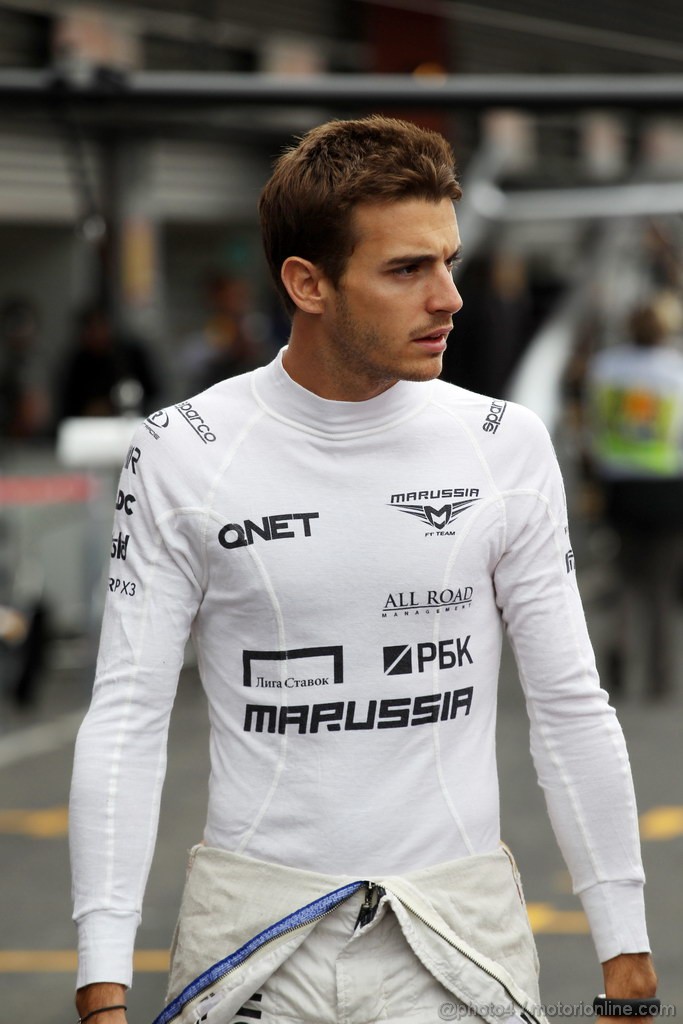 GP BELGIO, 24.08.2013- Prove Libere 3, Jules Bianchi (FRA) Marussia F1 Team MR02 