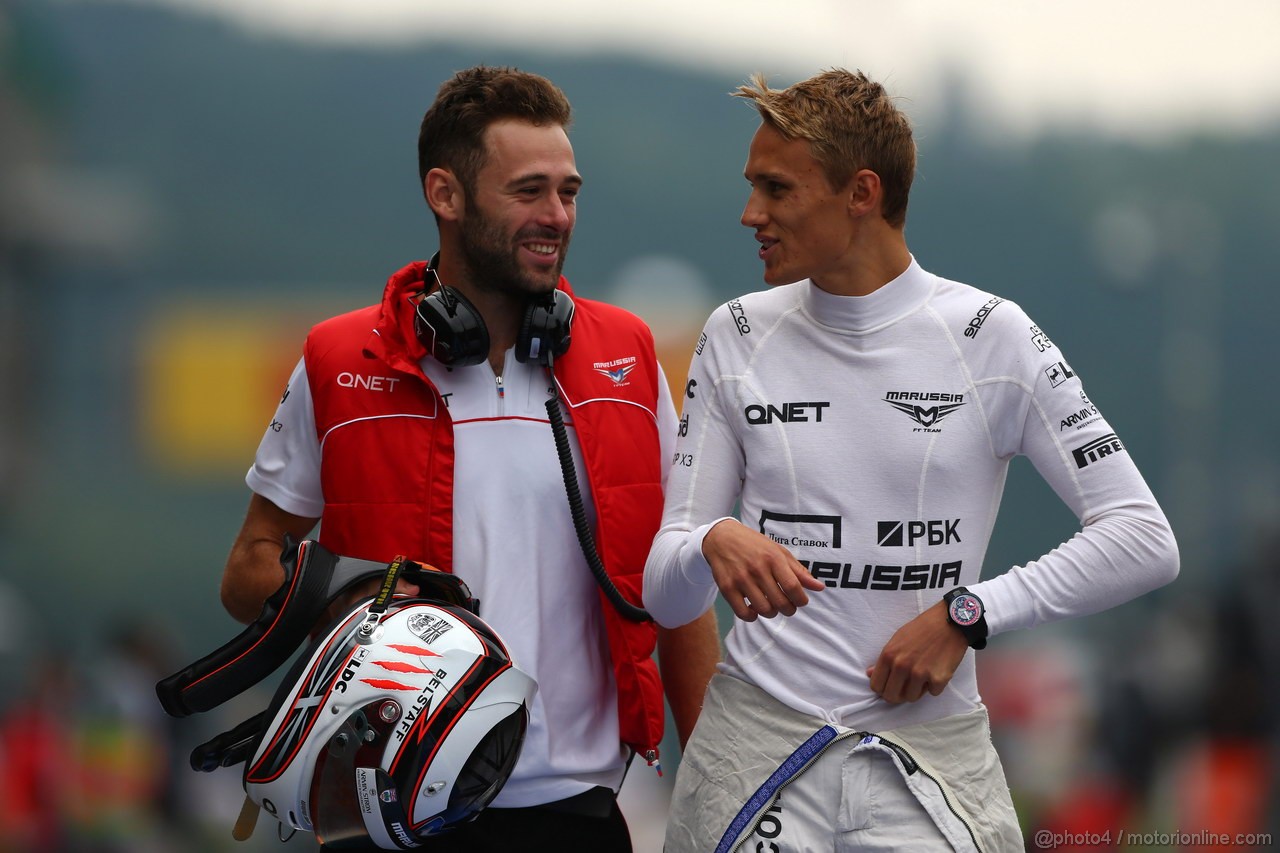 GP BELGIO, 24.08.2013- Prove Libere 3, Max Chilton (GBR), Marussia F1 Team MR02 