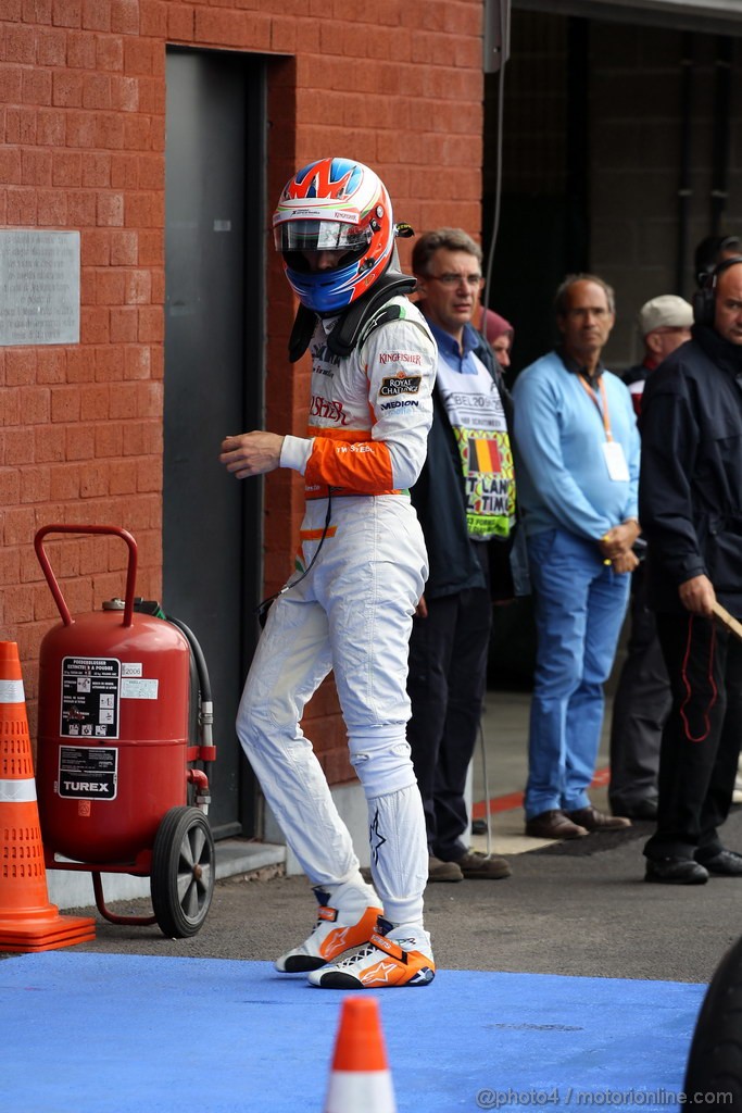 GP BELGIO, 24.08.2013- Qualifiche, Adrian Sutil (GER), Sahara Force India F1 Team VJM06 