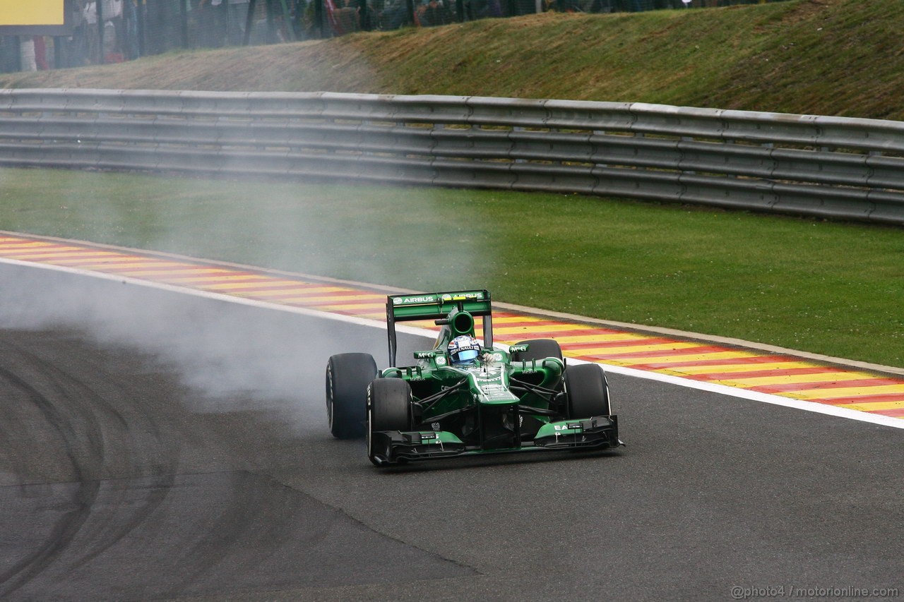 GP BELGIO, 24.08.2013- Qualifiche, Giedo Van der Garde (NED), Caterham F1 Team CT03 