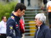 GP BELGIO, 24.08.2013- Mark Webber (AUS) Red Bull Racing RB9 e Bernie Ecclestone (GBR), President e CEO of Formula One Management  