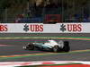 GP BELGIO, 24.08.2013- Free Practice 3, Lewis Hamilton (GBR) Mercedes AMG F1 W04 spins 
