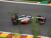 GP BELGIO, 24.08.2013- Free Practice 3, Jenson Button (GBR) McLaren Mercedes MP4-28 