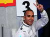 GP BELGIO, 24.08.2013- Qualifiche, Lewis Hamilton (GBR) Mercedes AMG F1 W04 pole position