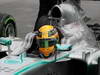 GP BELGIO, 24.08.2013- Qualifiche, Lewis Hamilton (GBR) Mercedes AMG F1 W04 pole position