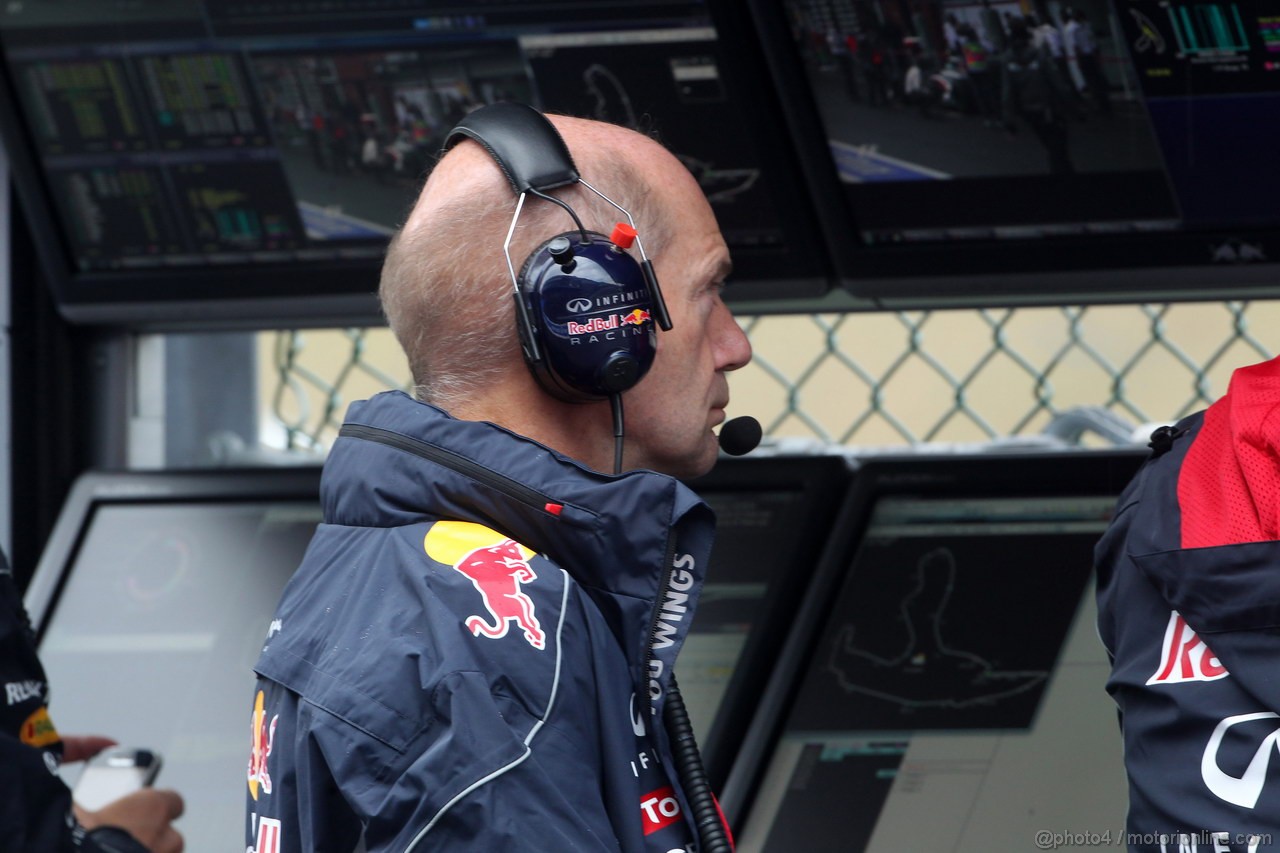 GP BELGIO, 23.08.2013- Prove Libere 1, Adrian Newey (GBR), Red Bull Racing , Technical Operations Director 