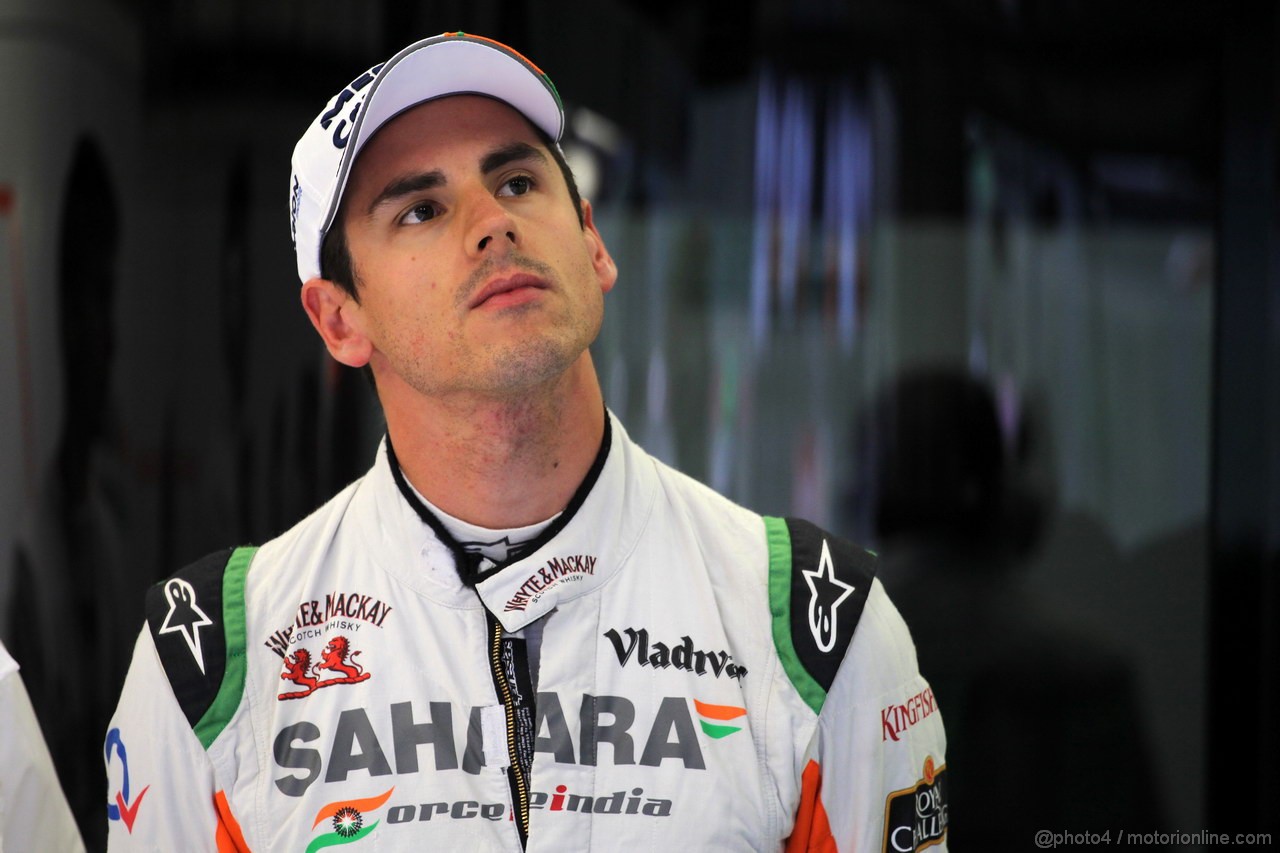 GP BELGIO, 23.08.2013- Prove Libere 1, Adrian Sutil (GER), Sahara Force India F1 Team VJM06 