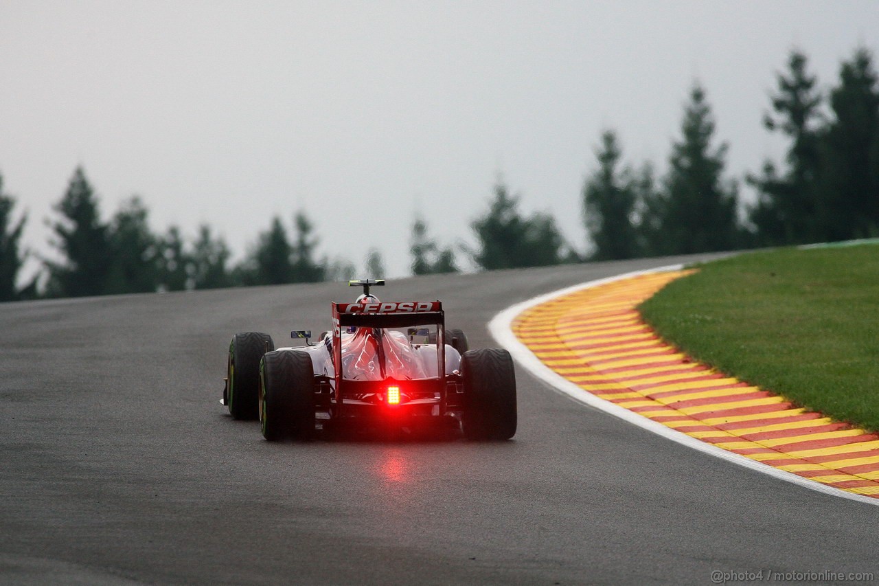 GP BELGIO, 23.08.2013- Prove Libere 1, Daniel Ricciardo (AUS) Scuderia Toro Rosso STR8 