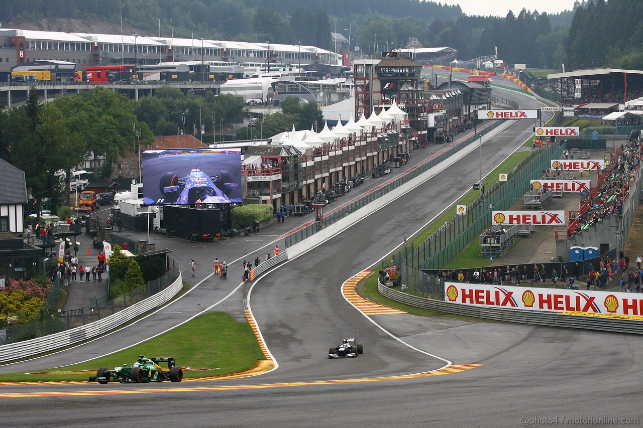 GP BELGIO, 23.08.2013- Prove Libere 1, Charles Pic (FRA) Caterham F1 Team CT03 