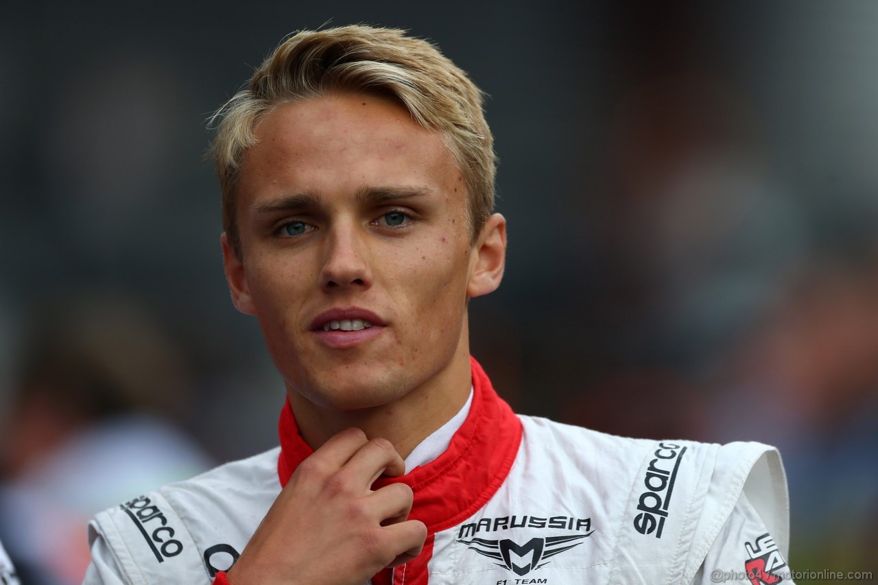 GP BELGIO, 23.08.2013- Prove Libere 1, Max Chilton (GBR), Marussia F1 Team MR02 