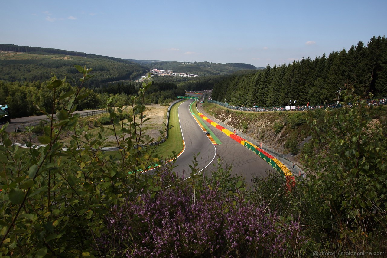 GP BELGIO, 23.08.2013- Prove Libere 2, Atmosphere