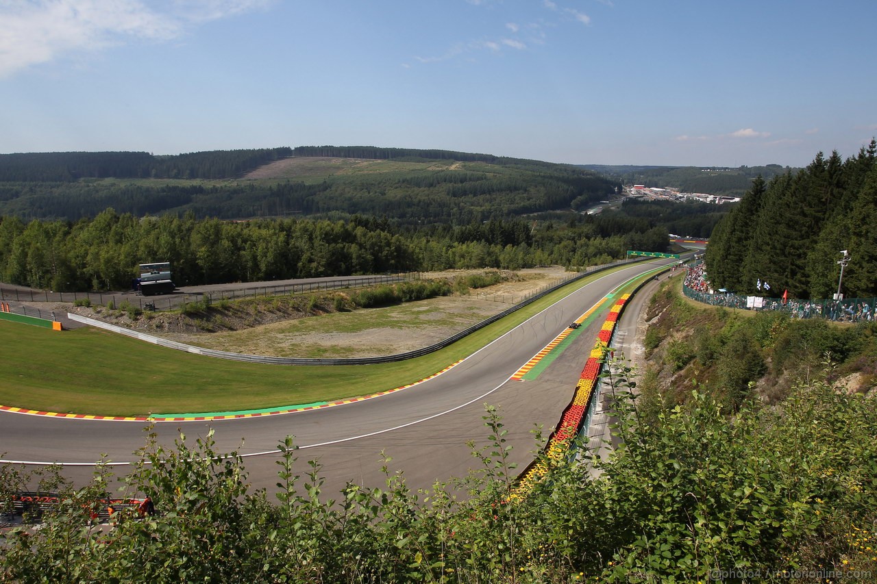 GP BELGIO, 23.08.2013- Prove Libere 2, Atmosphere