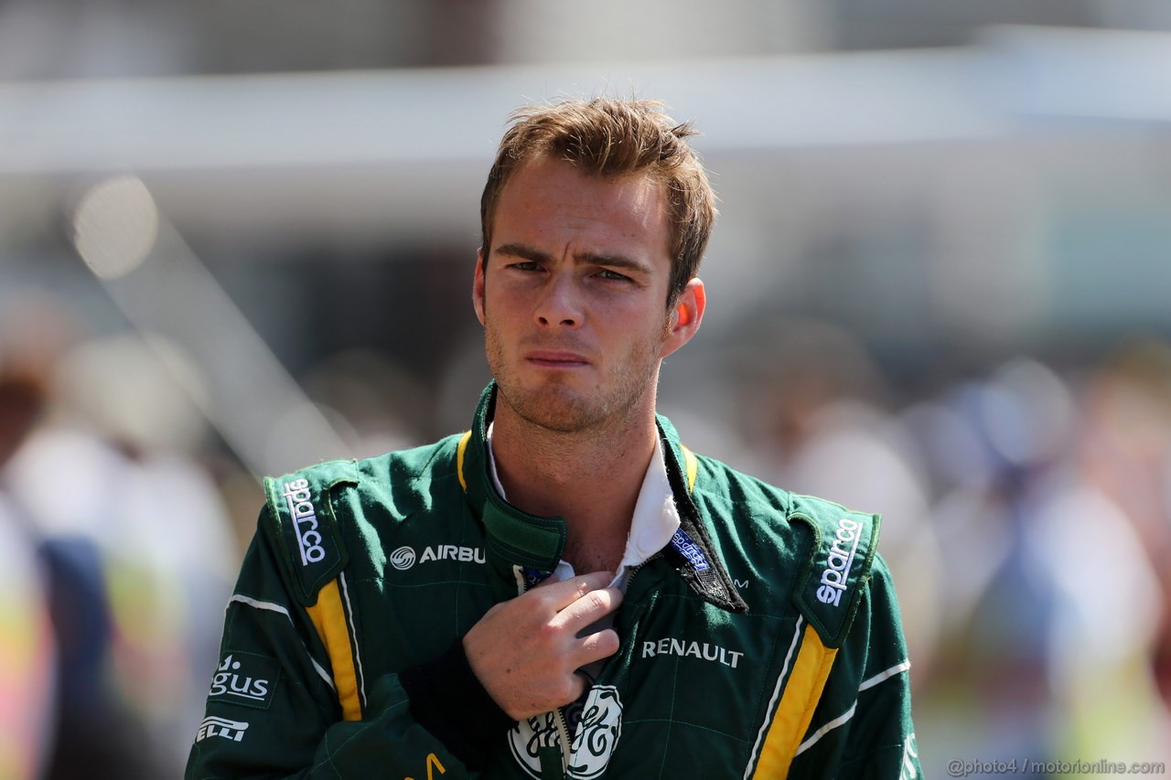 GP BELGIO, 23.08.2013- Prove Libere 2, Giedo Van der Garde (NED), Caterham F1 Team CT03 