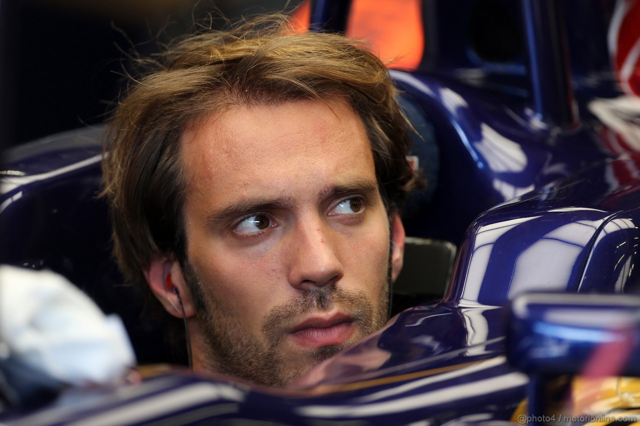 GP BELGIO, 23.08.2013- Prove Libere 2, Jean-Eric Vergne (FRA) Scuderia Toro Rosso STR8 