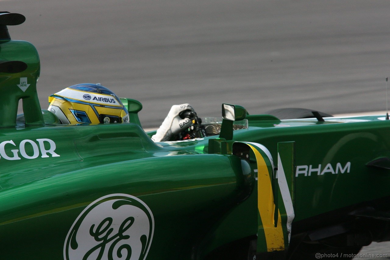 GP BELGIO, 23.08.2013- Prove Libere 2, Charles Pic (FRA) Caterham F1 Team CT03 