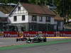 GP BELGIO, 23.08.2013- Free Practice 2, Nico Rosberg (GER) Mercedes AMG F1 W04 davanti a Mark Webber (AUS) Red Bull Racing RB9 