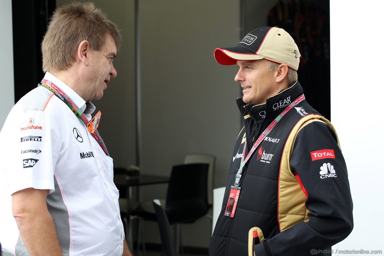 GP BRASILE, 24.11.2013 - Heikki Kovalainen (FIN) Lotus F1 Team E21  