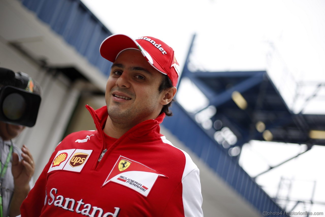 GP BRASILE, 24.11.2013 - Felipe Massa (BRA) Ferrari F138 
