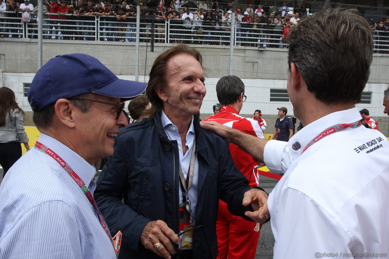 GP BRASILE, 24.11.2013 - Gara, Emerson Fittipaldi (BRA), Ex F1 Champion 