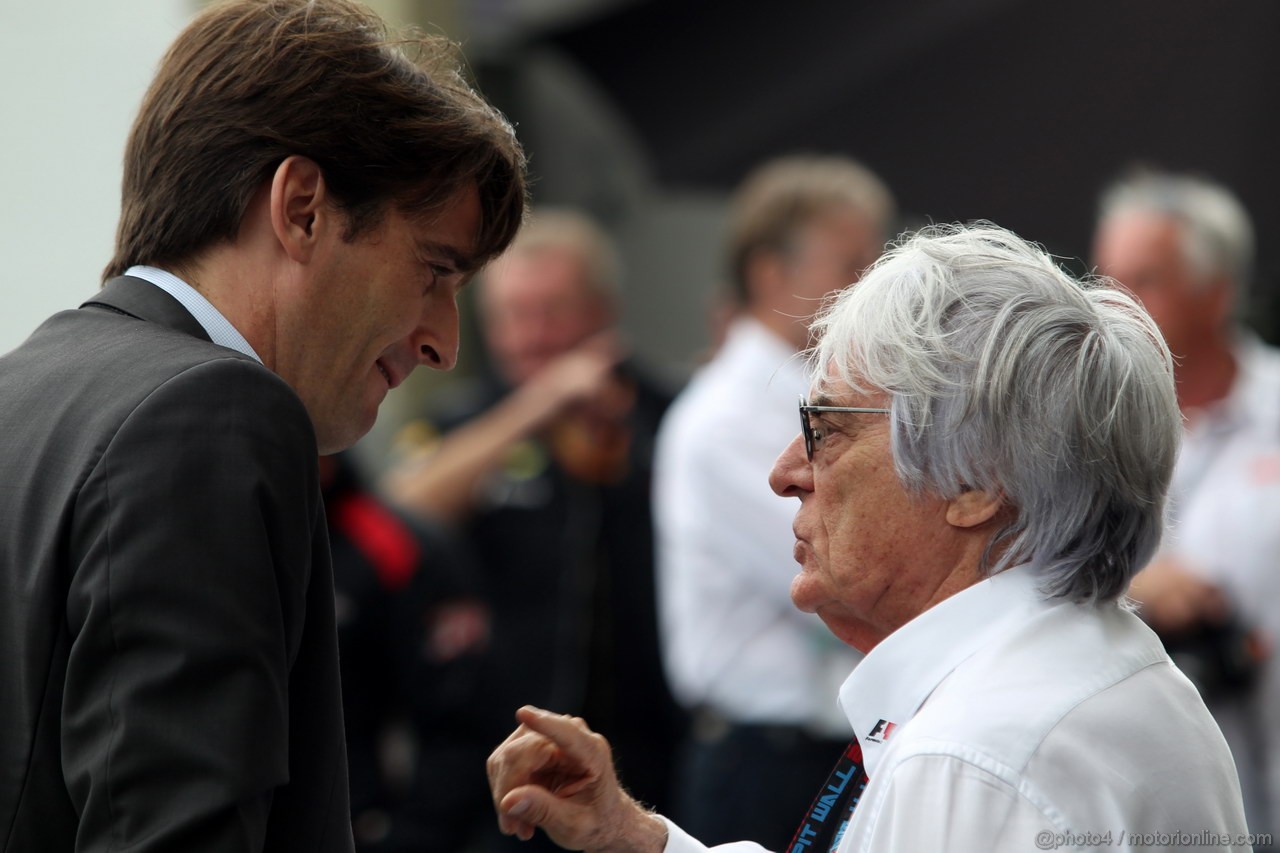 GP BRASILE, 24.11.2013 - Gara, Bernie Ecclestone (GBR), President e CEO of Formula One Management