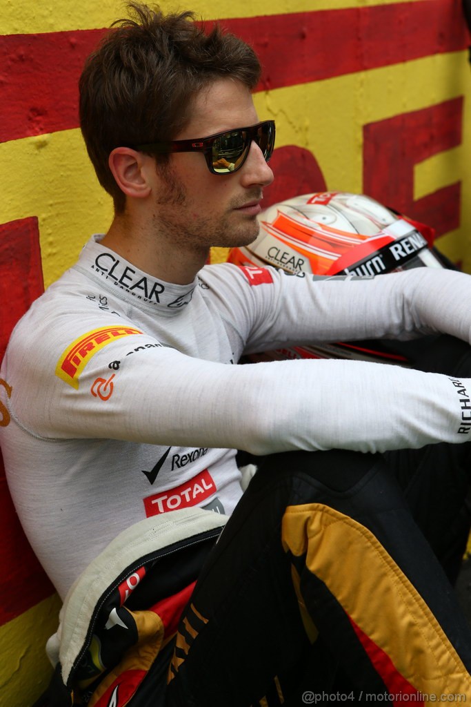 GP BRASILE, 24.11.2013 - Gara, Romain Grosjean (FRA) Lotus F1 Team E21 
