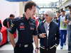 GP BRASILE, 24.11.2013 - Christian Horner (GBR), Red Bull Racing, Sporting Director e Bernie Ecclestone (GBR), President e CEO of Formula One Management