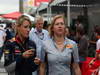 GP BRASILE, 24.11.2013-  Kate Tweedle, Press Officer Red Bull Racing e Alexandra Schieren , Pirelli Tyre Press Office