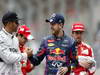 GP BRASILE, 24.11.2013 - Lewis Hamilton (GBR) Mercedes AMG F1 W04 e Sebastian Vettel (GER) Red Bull Racing RB9