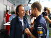 GP BRASILE, 24.11.2013 - Emerson Fittipaldi (BRA), Ex F1 Champion e Sebastian Vettel (GER) Red Bull Racing RB9