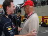GP BRASILE, 24.11.2013 - Gara, Christian Horner (GBR), Red Bull Racing, Sporting Director e Nikki Lauda (AU), Mercedes 