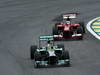 GP BRASILE, 24.11.2013 - Gara, Nico Rosberg (GER) Mercedes AMG F1 W04 davanti a Fernando Alonso (ESP) Ferrari F138 