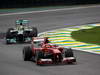 GP BRASILE, 24.11.2013 - Gara, Felipe Massa (BRA) Ferrari F138 davanti a Lewis Hamilton (GBR) Mercedes AMG F1 W04 