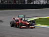 GP BRASILE, 24.11.2013 - Gara, Felipe Massa (BRA) Ferrari F138 e Lewis Hamilton (GBR) Mercedes AMG F1 W04