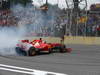 GP BRASILE, 24.11.2013 - Gara, Felipe Massa (BRA) Ferrari F138 makes donuts