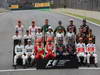 GP BRASILE, 24.11.2013 - Drivers family photo