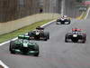 GP BRASILE, 24.11.2013 - Gara, Heikki Kovalainen (FIN) Lotus F1 Team E21  e Jean-Eric Vergne (FRA) Scuderia Toro Rosso STR8 