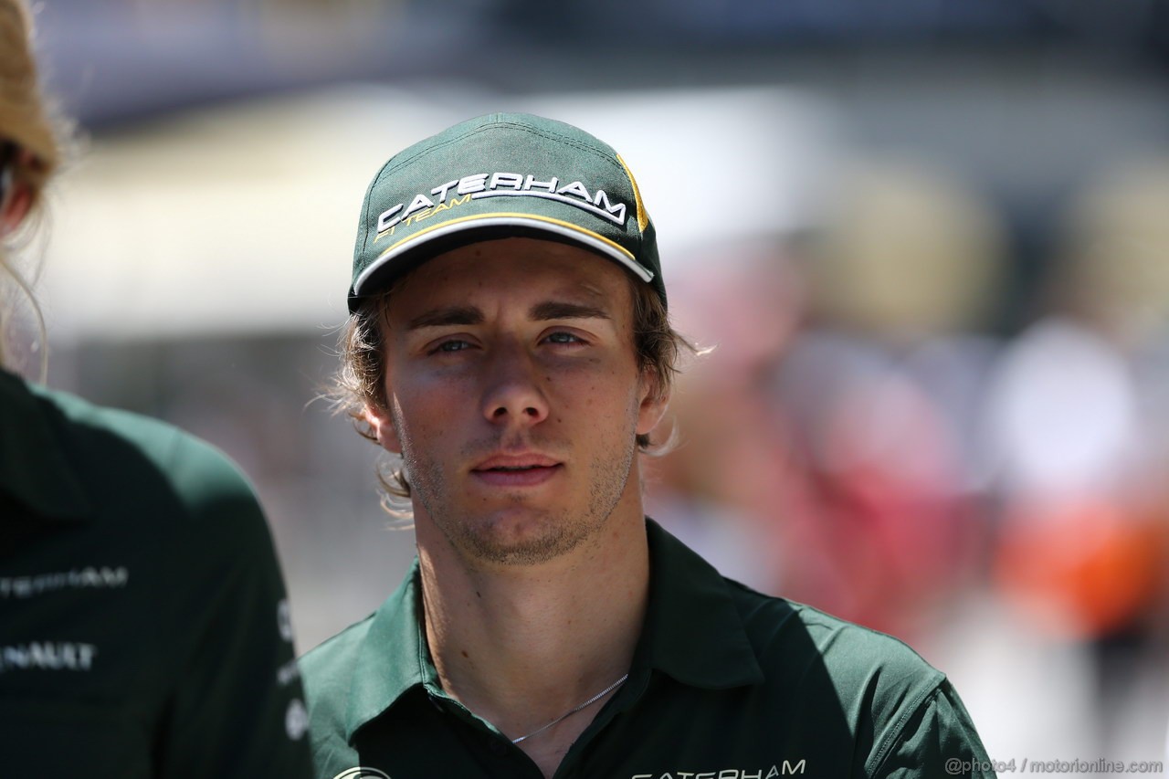 GP BRASILE, 21.11.2013- Charles Pic (FRA) Caterham F1 Team CT03 