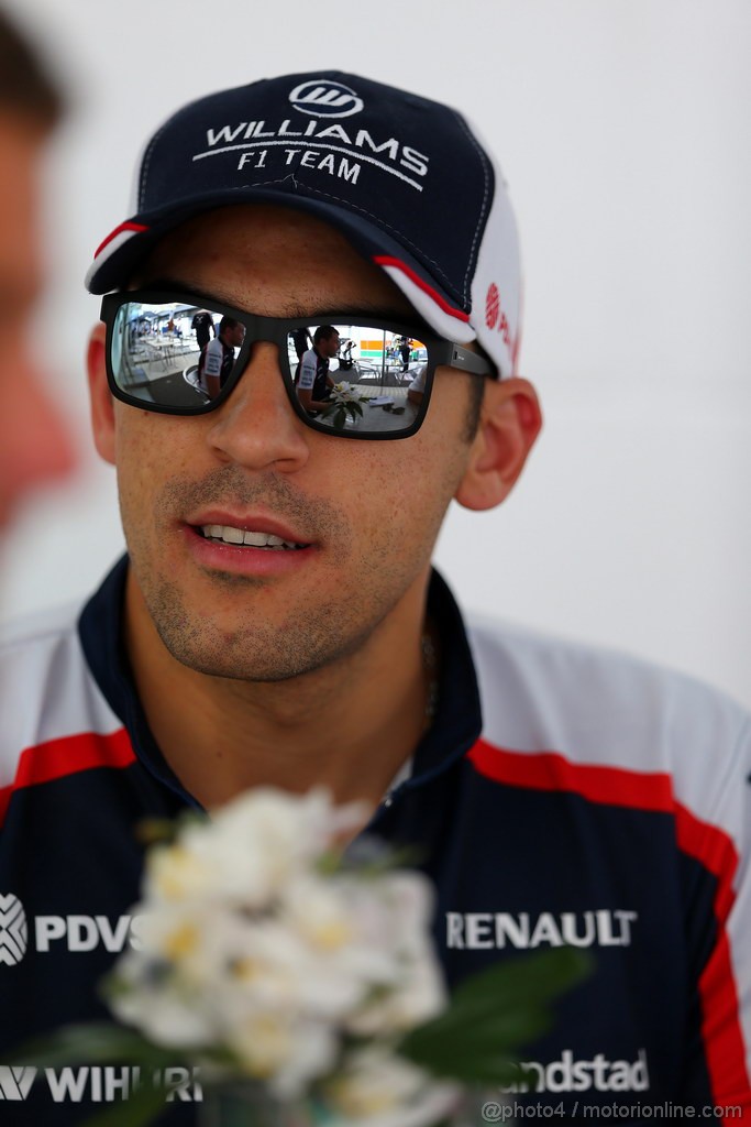 GP BRASILE, 21.11.2013- Pastor Maldonado (VEN) Williams F1 Team FW35 