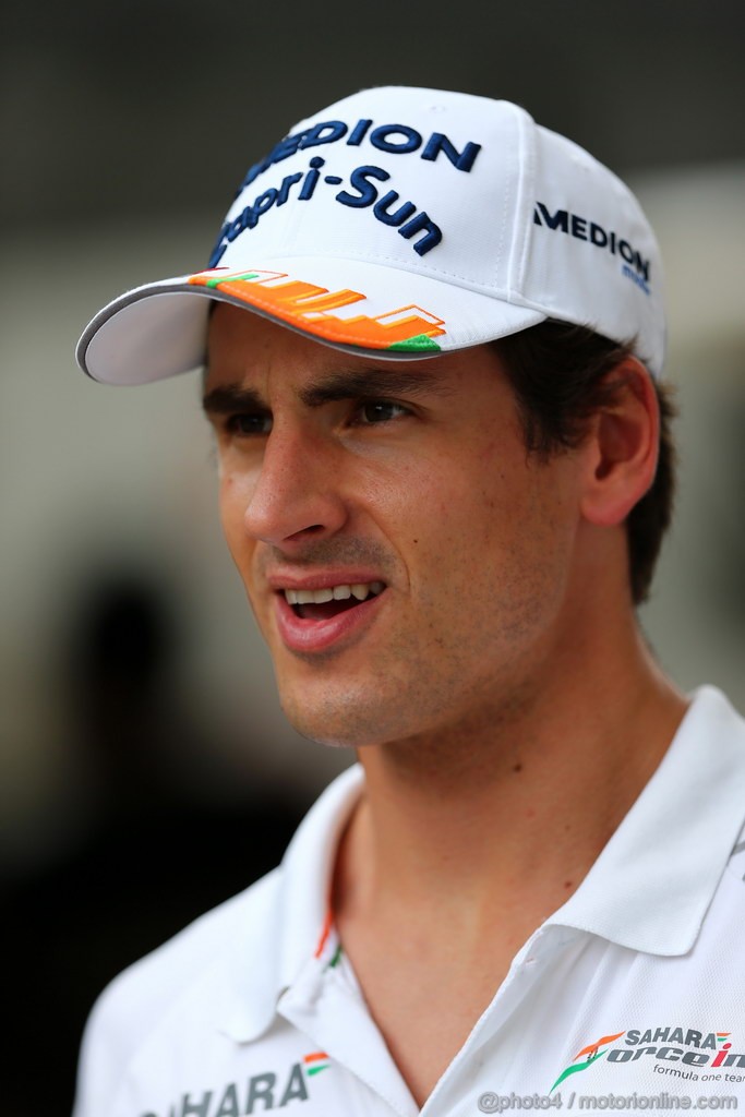 GP BRASILE, 21.11.2013- Adrian Sutil (GER), Sahara Force India F1 Team VJM06 