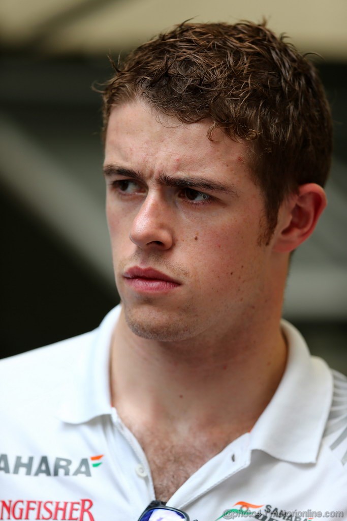 GP BRASILE, 21.11.2013- Paul di Resta (GBR) Sahara Force India F1 Team VJM06 